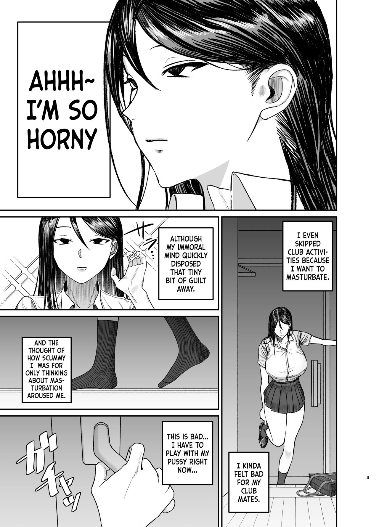 Hentai Manga Comic-The result of an encounter between a younger brother who wants to masturbate with his older sister and an older sister who wants to masturbate-Read-2